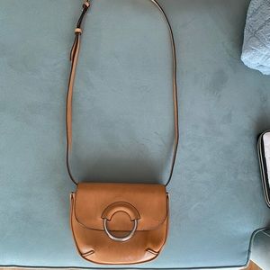 Italian Leather Cross Body Bag